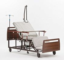 Медицинская кровать c  функцией "кардио кресло" и "переворот" DHC FH-3