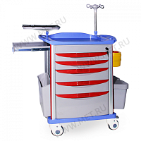 MET PSC-140 Тележка медицинская  для внутрибольничной скорой помощи