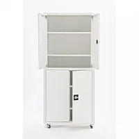 МЕТ ВАЛЕНТИЯ 2ММ Шкаф медицинский металлический, с антибактериальной окраской