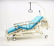 MET ЛЕГО-М5  Пяти-функциональная медицинская кровать с механическими регулировками