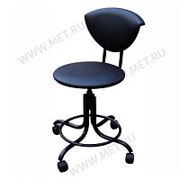 М 101-05  Стул с винтовой регулировкой высоты и кольцевой опорой для ног