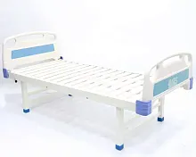 MET Гамма-18 Кровать  односекционная  с вставками в спинки из АВС-пластика