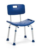 Стул для ванной и душа со спинкой Vermeiren Lilly