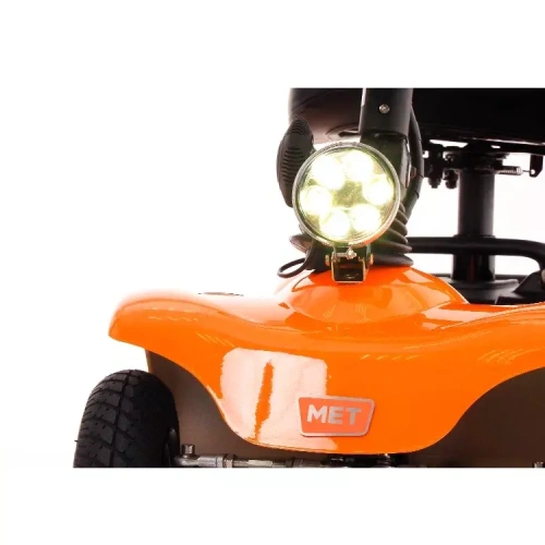 Электрическое кресло-коляска скутер оранжевая